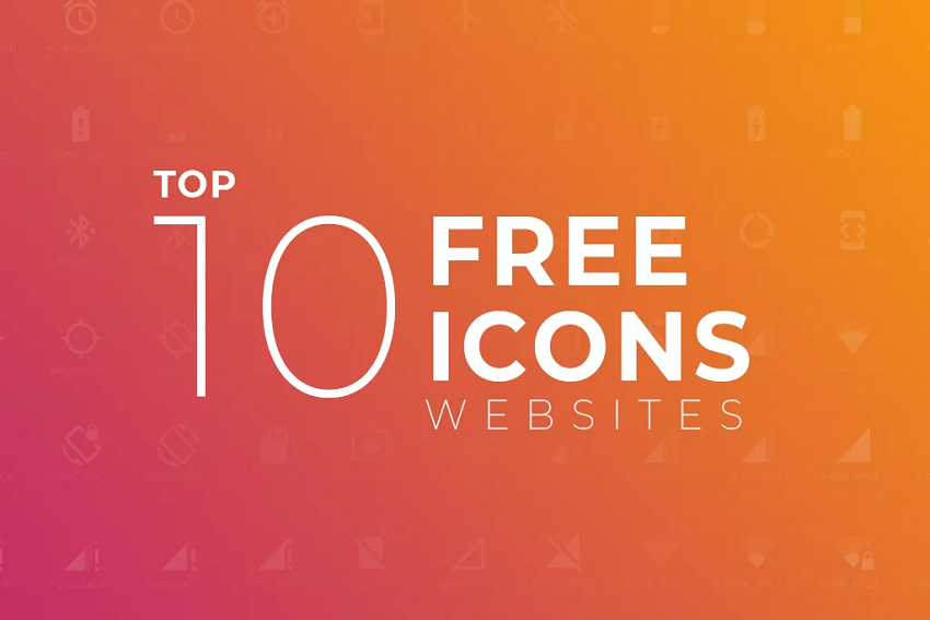 Top 10 Websites to Find Free Icons
