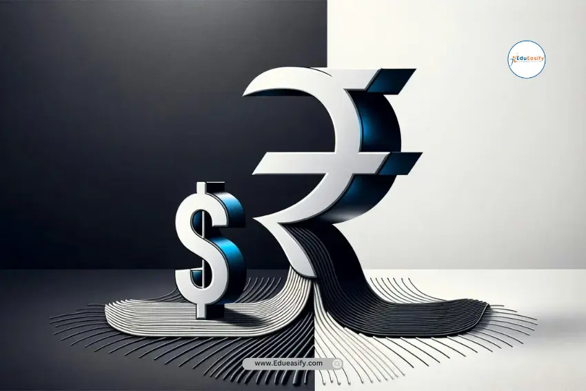 Indian rupee hits record low-Crude oil price effect on rupee