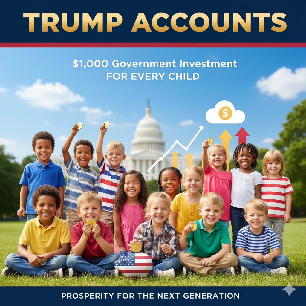 Trump Accounts $1000 Government Investment for Every Child